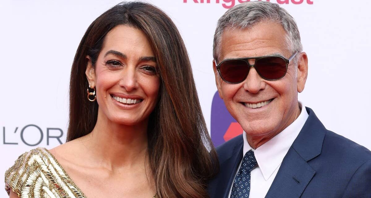 George et Amal Clooney sont les mieux habillés lors du 50e anniversaire de King&rsquo;s Trust.