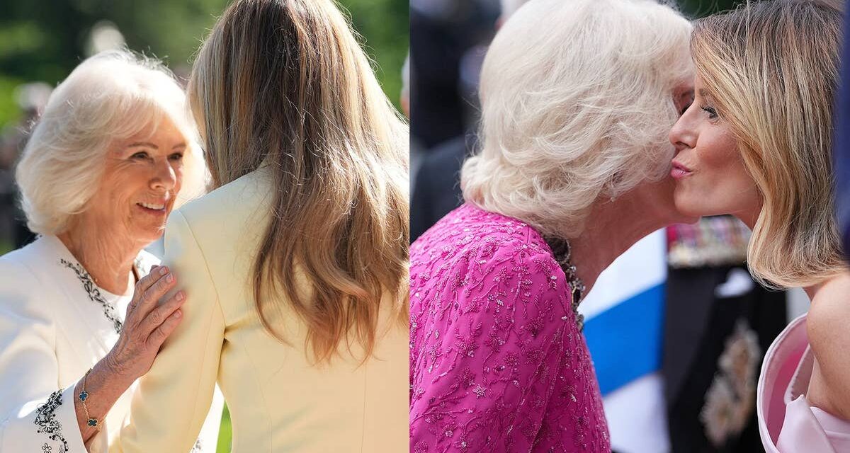 Le moment de mode assorti prévu par la reine Camilla et Melania Trump