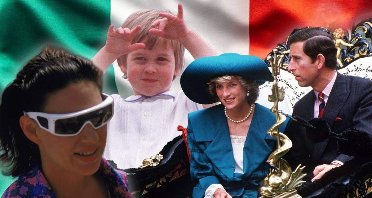 Photos incontournables de la famille royale britannique vivant la dolce vita en Italie, de Kate Middleton à la princesse Diana