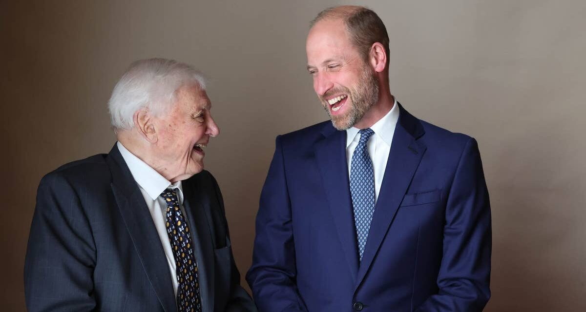 Le prince William révèle comment Sir David Attenborough a inspiré George, Charlotte et Louis