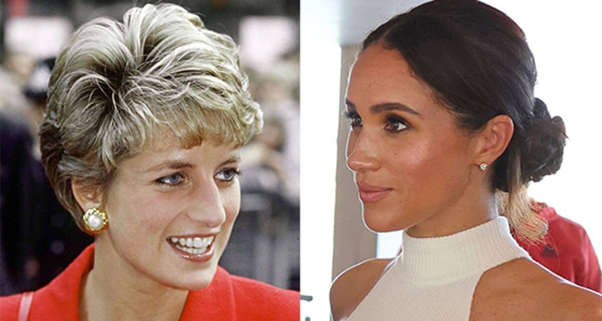 La tenue discrète de Meghan Markle est un sérieux hommage à la princesse Diana