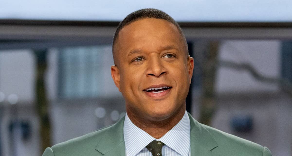 Craig Melvin est absent aujourd&rsquo;hui alors que la série quitte le studio pour un nouveau remaniement