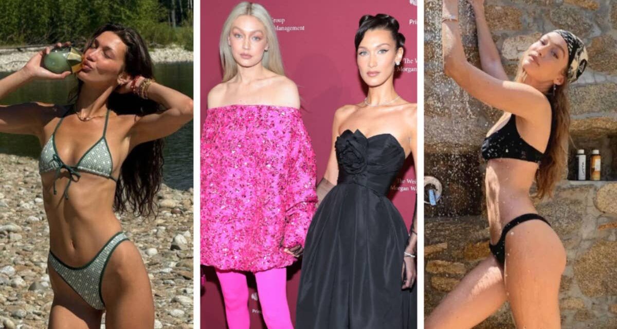Bella et Gigi Hadid sont des bombes de plage sur leurs meilleures photos en bikini de tous les temps