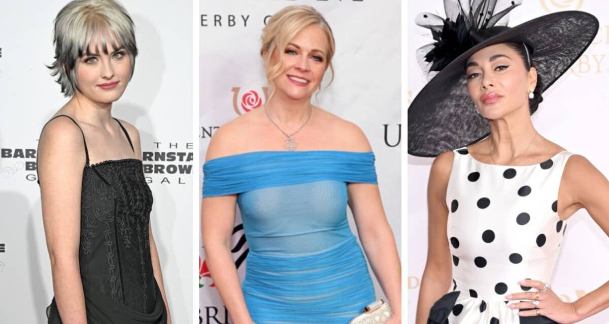 Melissa Joan Hart, Nicole Scherzinger et Dannielynn Birkhead mènent le peloton de style au Kentucky Derby