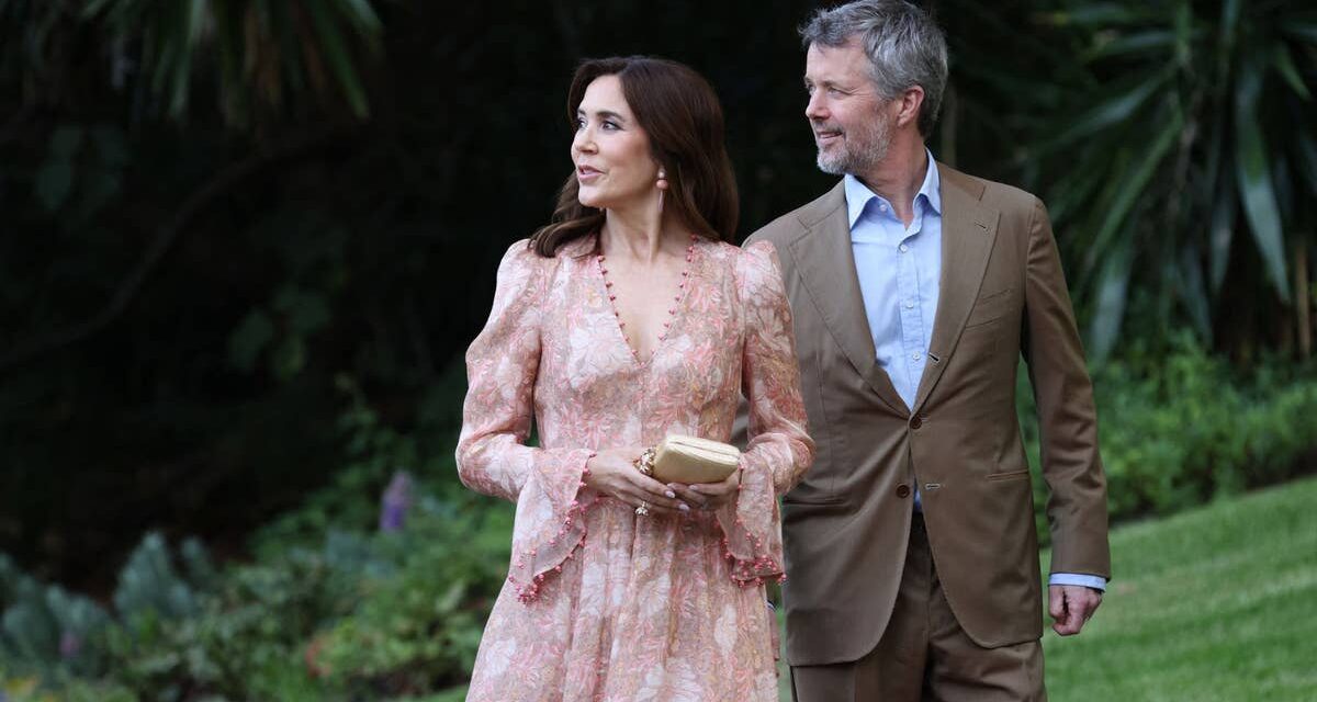 Le roi Frederik et la reine Mary emménagent dans un palais de 100 pièces