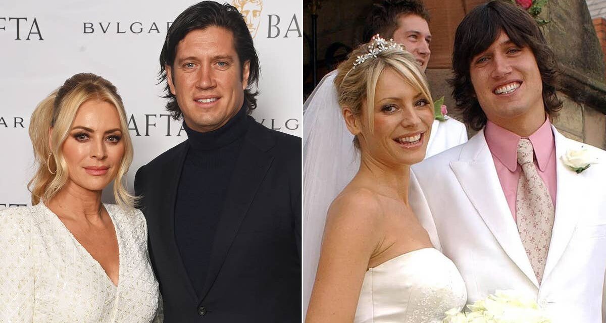 Le mariage de conte de fées de Tess Daly revisité au milieu d&rsquo;une séparation sous le choc de Vernon Kay