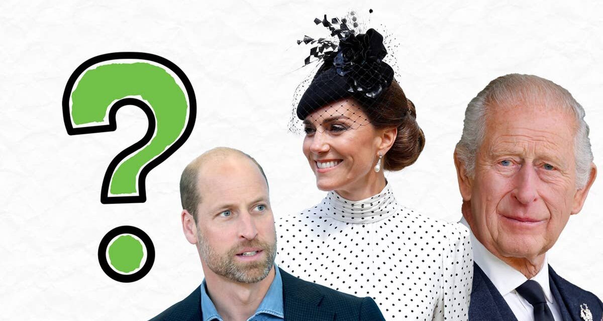Testez vos connaissances sur la tournée italienne de la princesse de Galles, les célébrations du Royal Albert Hall du roi Charles III et bien plus encore…