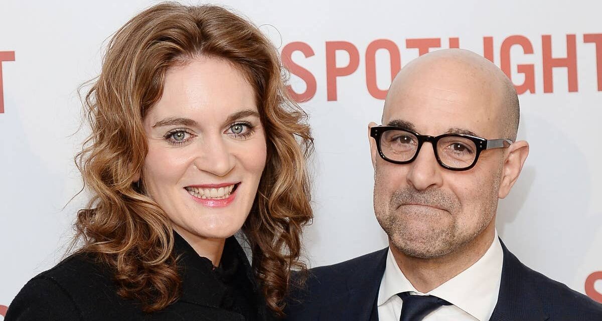 Stanley Tucci, 65 ans, et sa femme Felicity, de 21 ans sa cadette, embarquent sur le PDA sur le tapis rouge