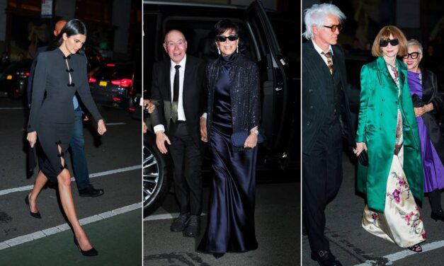 Kris et Kendall Jenner sont les vedettes de la pré-soirée fastueuse du Met Gala de Jeff Bezos et Lauren Sánchez – meilleures photos