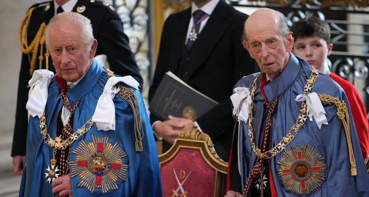 Le duc de Kent, 90 ans, vu en fauteuil roulant alors qu&rsquo;il rejoint le roi Charles pour une cérémonie spéciale